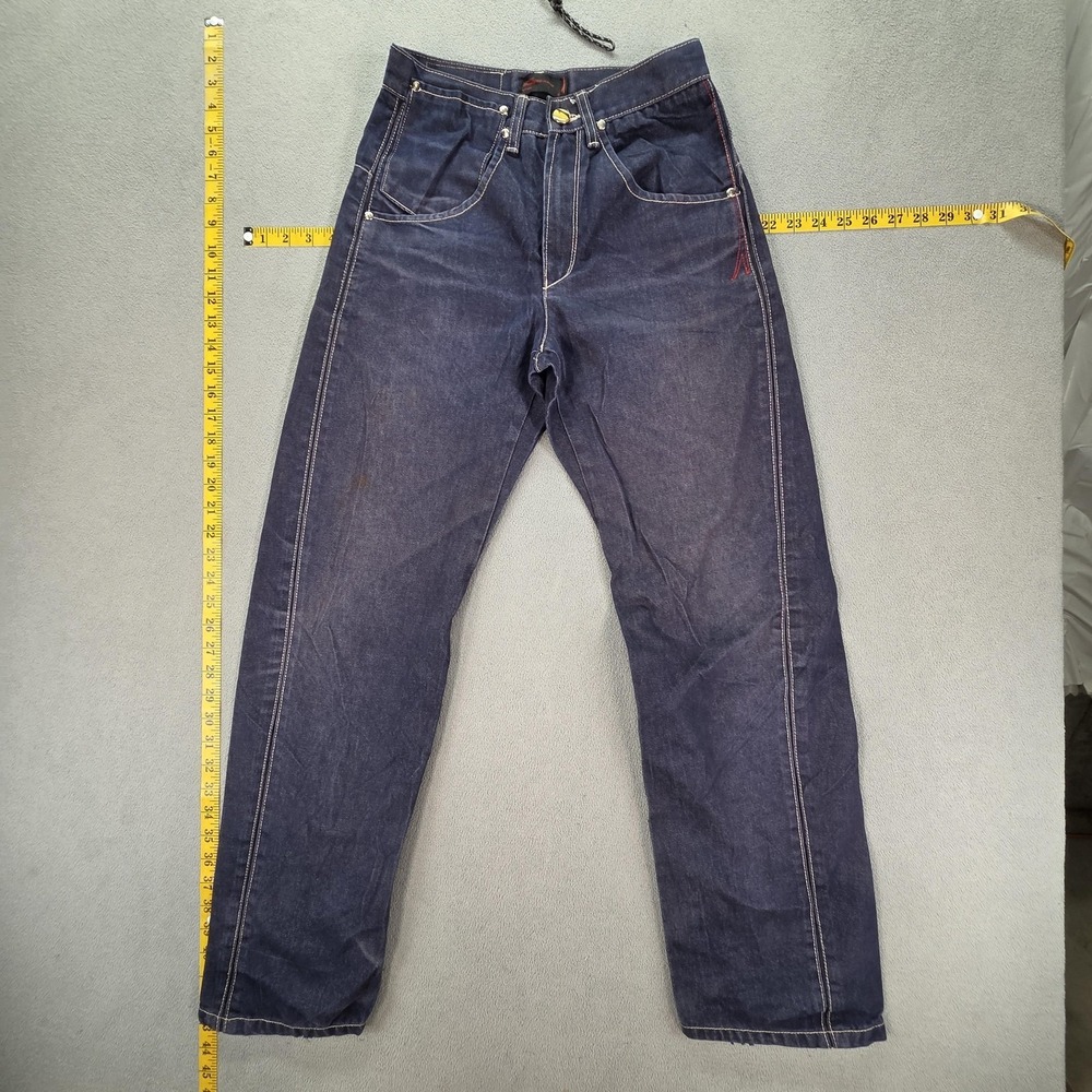 VTG Levis Engineered Jeans Mens Blue Dark Wash Indigo Twisted Fits 24x29